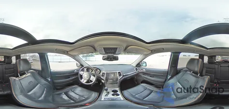 2013 Jeep Grand Cherokee Overland z USA, uszkodzony, nr VIN 1C4RJFCT0DC633230